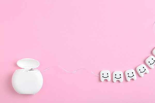 dental floss cleaning aid